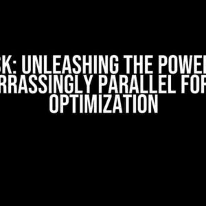 Dask: Unleashing the Power of Embarrassingly Parallel For Loop Optimization