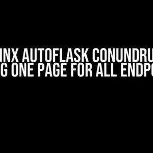 The Sphinx Autoflask Conundrum: Only Making One Page for All Endpoints?